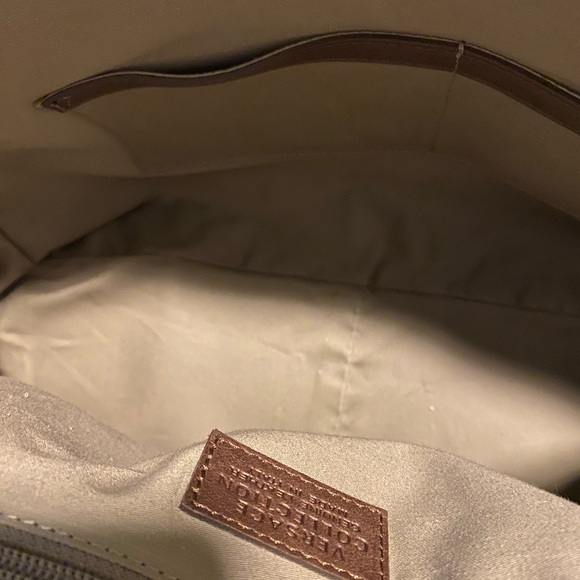 Versace Vitelo Perlato Handbag - Picture 6 of 8